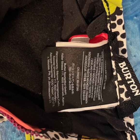 Burton Girls 4T Vent Mittens Gloves Ski Snowboard - Picture 10 of 12